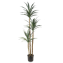 YUCCA ИЗКУСТВЕНО РАСТЕНИЕ ЮКА В КАШПА 180 СМ