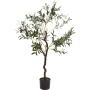 ИЗКУСТВЕНО МАСЛИНОВО ДЪРВО В САКСИЯ 120 СМ