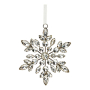 SNOWFLAKE VELVET КОЛЕДНА ВИСУЛКА СНЕЖИНКА 11 СМ