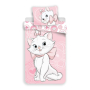 MARIE CAT PINK HEART СПАЛЕН КОМПЛЕКТ ДВУЛИЦЕВ ПАМУК 2 ЧАСТИ