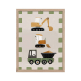 BABY THE BUILDER КАРТИНА С РАМКА 30/40 СМ
