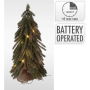 TREE СВЕТЕЩА КОЛЕДНА ФИГУРА ЕЛХА 35 СМ