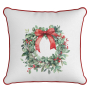 XMAS JOY TIME КОЛЕДНА ДЕКО ВЪЗГЛАВНИЦА С ЦИП 45/45СМ