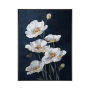 WHITE POPPIES КАРТИНА С РАМКА 60/80 СМ