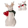 DEER КОЛЕДНА СТАТУЕТКА 9.2/8.5/18 СМ
