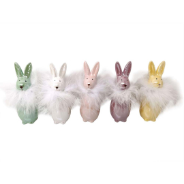 LOVELY DAYS ДЕКО ЗАЕК АСОРТИ 4/12 СМ