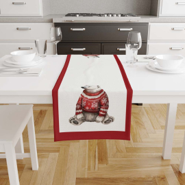 XMAS JOY TIME BEAR ТИШЛАЙФЕР45/140СМ