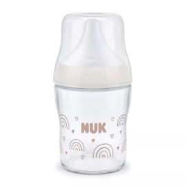 NUK PERFECT MATCH СТЪКЛЕНО ШИШЕ 120МЛ 0+ М