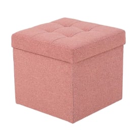 РОЗОВА ТАБУРЕТКА РАКЛА РОЙ МИНИ 45/45/43 СМ