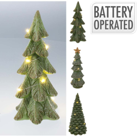 LED КОЛЕДНА СТАТУЕТКА ЕЛХА 8/21 СМ АСОРТИ