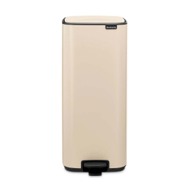 BO PEDAL BIN СТОМАНЕН КОШ ЗА ОТПАДЪЦИ SOFT BEIGE 30Л