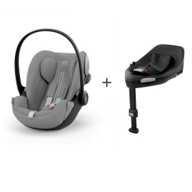 CLOUD G I-SIZE PLUS STONE GREY СТОЛ ЗА КОЛА 40-87 СМ И БАЗА ЗА СТОЛ BLACK