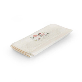 FLOWER ХАВЛИЕНА КЪРПА С БРОДЕРИЯ 30/50СМ