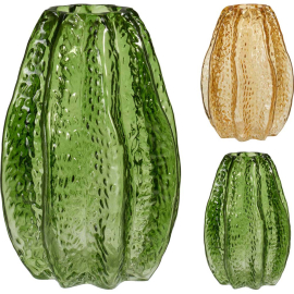 CARAMBOLA СТЪКЛЕНА ВАЗА 13/20 СМ