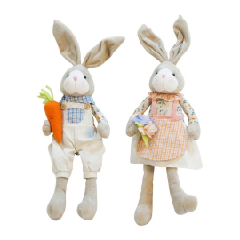 LUCKY RABBIT ДЕКО ЗАЕК 18/10/64 СМ АСОРТИ