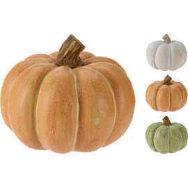 AUTUMN PUMPKIN ДЕКОРАТИВНА ТИКВА 20/15.5 СМ АСОРТИ