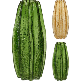 CARAMBOLA СТЪКЛЕНА ВАЗА 12/29 СМ
