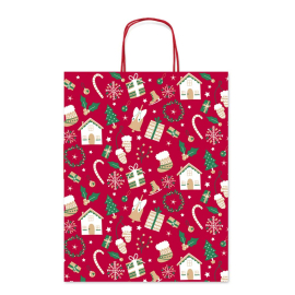 КОЛЕДНА ПОДАРЪЧНА ТОРБИЧКА 36/12/46 СМ