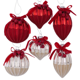 NICHOLAS КОЛЕДНА ИГРАЧКА ЗА ЕЛХА 8/12.5 СМ АСОРТИ