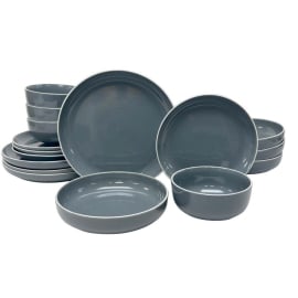 BASTIA AZZURRO BLUE КОМБИНИРАН СЕРВИЗ 16 ЧАСТИ
