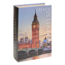 LONDON ДЕКОРАТИВНА КНИГА С МЯСТО ЗА СЪХРАНЕНИЕ 27/18 СМ