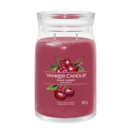 BLACK CHERRY АРОМАТНА СВЕЩ ГОЛЯМ БУРКАН 567 ГР.