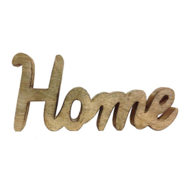 ДЕКОРАТИВEН НАДПИС HOME 26 СМ