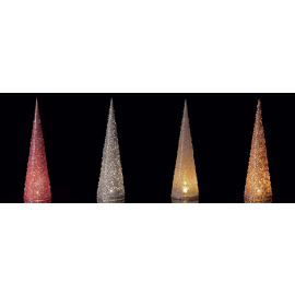 КОЛЕДНА СВЕТЕЩА СТАТУЕТКА ЕЛХА 47.5 СМ АСОРТИ