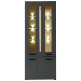 ВИТРИНА С LED-ОСВЕТЛЕНИЕ ЛОФТ II 80/37/201 СМ