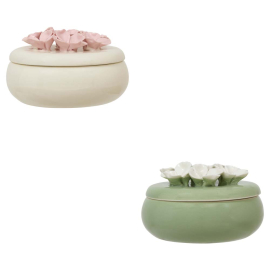 BLOOMY ДЕКОРАТИВНА КУТИЯ С ЦВЕТЕ 11/6.5 СМ АСОРТИ