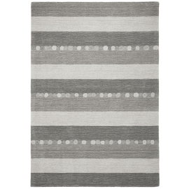 TWILIGHT IN GREY РЪЧНО ТЪКАН ВЪЛНЕН КИЛИМ 120/180 СМ