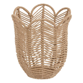S BASKETS NATURAL ПЛЕТЕНА КАШПА/КОШНИЦА МАЛКА D:25