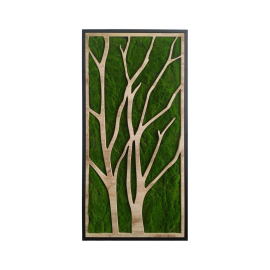 TREE КАРТИНА С ДЕКОРАТИВЕН МЪХ 50/100 СМ