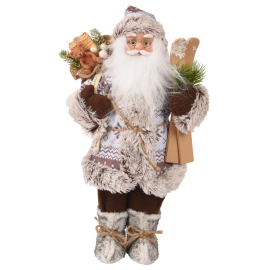 КОЛЕДНА ФИГУРА ДЯДО КОЛЕДА 17/30/45 СМ