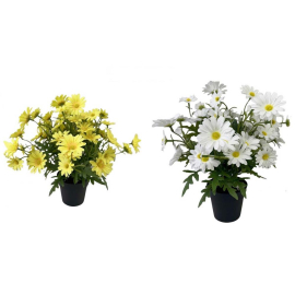 COTTAGE SPRING ИЗКУСТВЕНО ЦВЕТЕ В КАШПА 30 СМ АСОРТИ