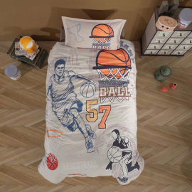BASKETBALL TEENAGE ДЕТСКИ СПАЛЕН КОМПЛЕКТ 3 ЧАСТИ