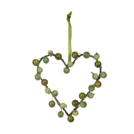 HEART ДЕКОРАТИВНО СЪРЦЕ ЗА ЗАКАЧАНЕ 16/16/2 СМ