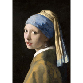 GIRL WITH A PEARL EARRING КАРТИНА 70/100 СМ