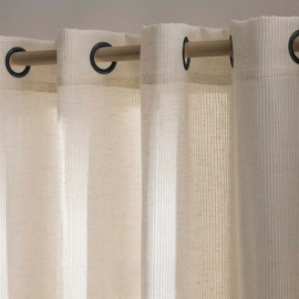 SANYA LINEN ПЕРДЕ ТЪНКО С КАПСИ 140/260СМ