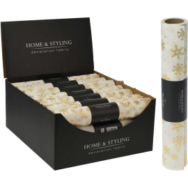 КОЛЕДЕН ПЛАТ ЗА ДЕКОРАЦИЯ 28/250 CM АСОРТИ