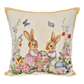 EASTER RABBIT КАЛЪФКА ЗА ДЕКО ВЪЗГЛАВНИЦА 45Х45СМ