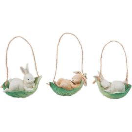 TRADITIONAL EASTER ДЕКО ЗАЕК АСОРТИ 7/7.5/9 СМ