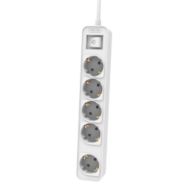 РАЗКЛОНИТЕЛ PHILIPS 5 ГНЕЗДА С КЛЮЧ 1.5 М