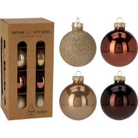 СЕТ 16 БР. КОЛЕДНИ ТОПКИ ЗА ЕЛХА 6 СМ