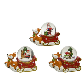 SNOWGLOBE КОЛЕДНО ПРЕСПАПИЕ 6.7 СМ АСОРТИ