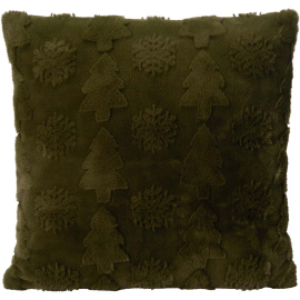 XMAS VELVET ДЕКОРАТИВНА ВЪЗГЛАВНИЦА 45/45 СМ АСОРТИ