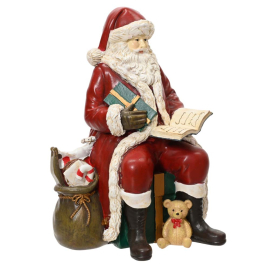 SANTA КОЛЕДНА СТАТУЕТКА ДЯДО КОЛЕДА 18 СМ