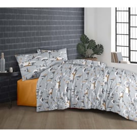 XMAS COSY HOUSE КОЛЕДЕН СПАЛЕН КОМПЛЕКТ 4 ЧАСТИ
