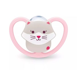 NUK PERFECT MATCH БИБЕРОН ЗАЛЪГАЛКА СИЛИКОН 6-18 М