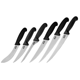 BUTCHER КОМПЛЕКТ КАСАПСКИ НОЖОВЕ 6 БР.